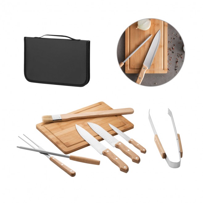 Kit Churrasco Promocional com Logo Kit Churrasco Promocional com Logo