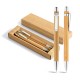 Kit Conjunto Ecológico de Caneta e Lapiseira Bambu Personalizado Kit Conjunto Ecológico de Caneta e Lapiseira Bambu Personalizado