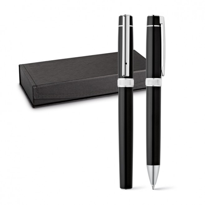 Kit de Canetas Metal Com Estojo Personalizado Kit de Canetas Metal Com Estojo Personalizado