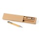 Kit Ecológico Caneta e Lapiseira Bambu Personalizado Kit Ecológico Caneta e Lapiseira Bambu Personalizado
