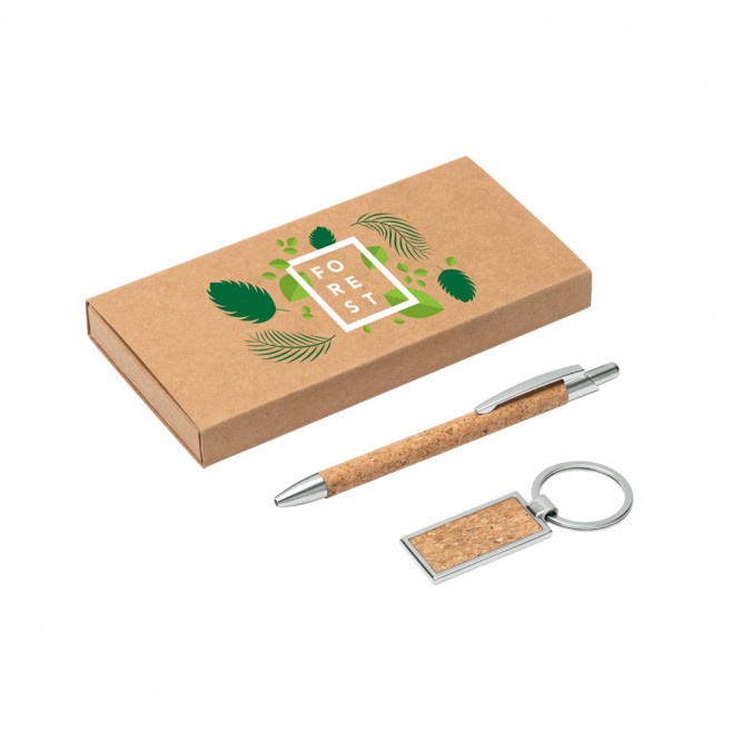 Kit Esferográfica e Chaveiro Personalizado Kit Esferográfica e Chaveiro Personalizado