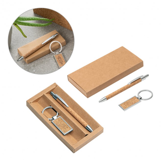 Kit Esferográfica e Chaveiro Personalizado Kit Esferográfica e Chaveiro Personalizado