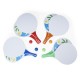 Kit Frescobol MDF Personalizado Kit Frescobol MDF Personalizado