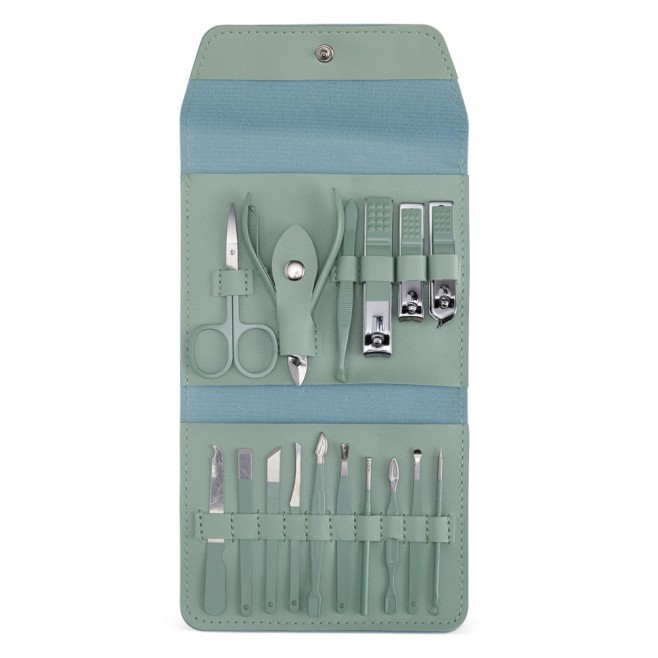 Kit Manicure 16 Peças Personalizado Kit Manicure 16 Peças Personalizado