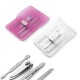 Kit Manicure 4 Peças em Bolsa de PVC Personalizado Kit Manicure 4 Peças em Bolsa de PVC Personalizado