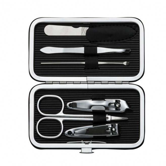 Kit Manicure 6 Peças Com Estojo Personalizado Para Brindes Kit Manicure 6 Peças Com Estojo Personalizado Para Brindes
