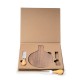 Kit Queijo 3 Peças com Logo Personalizado Kit Queijo 3 Peças com Logo Personalizado