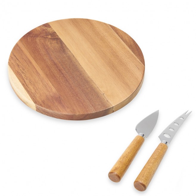 Kit Queijo 3 Peças para Brindes Personalizado com Logo Kit Queijo 3 Peças para Brindes Personalizado com Logo