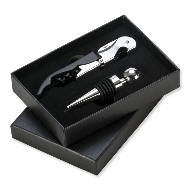 Kit Vinho 2 Peças Personalizado para Brindes Kit Vinho 2 Peças Personalizado para Brindes