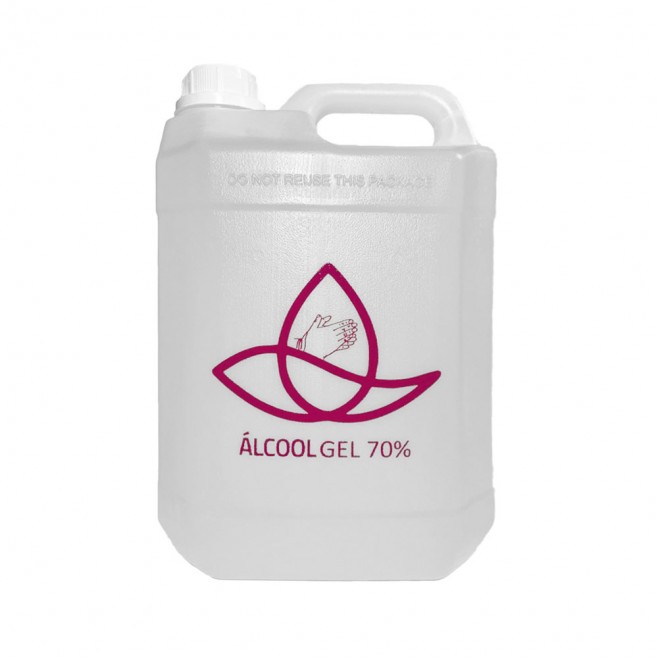 Álcool Gel 70% Antisséptico 5 Litros Para Brindes Álcool Gel 70% Antisséptico 5 Litros Para Brindes