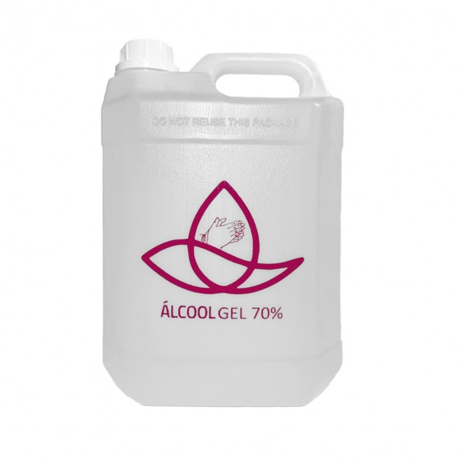 Álcool Gel 70% Antisséptico 5 Litros Para Brindes Álcool Gel 70% Antisséptico 5 Litros Para Brindes