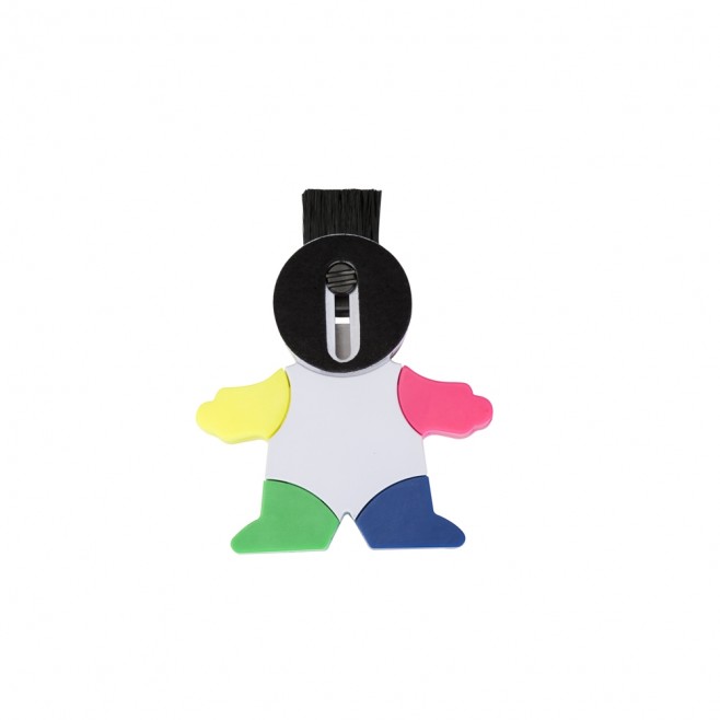 Marca Texto Boneco com Limpador de Tela Personalizado Marca Texto Boneco com Limpador de Tela Personalizado