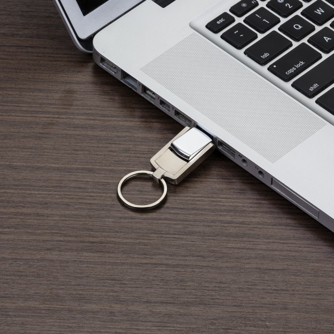 Mini Pen Drive Giratório Chaveiro Personalizado Mini Pen Drive Giratório Chaveiro Personalizado