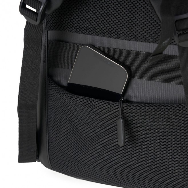 Mochila Couro Sintético USB 20 Litros Personalizada Mochila Couro Sintético USB 20 Litros Personalizada