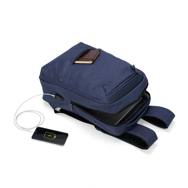 Mochila de Nylon 21L USB Personalizada Mochila de Nylon 21L USB Personalizada