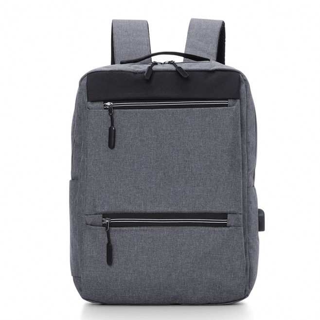 Mochila de Nylon USB 21L Personalizada Mochila de Nylon USB 21L Personalizada