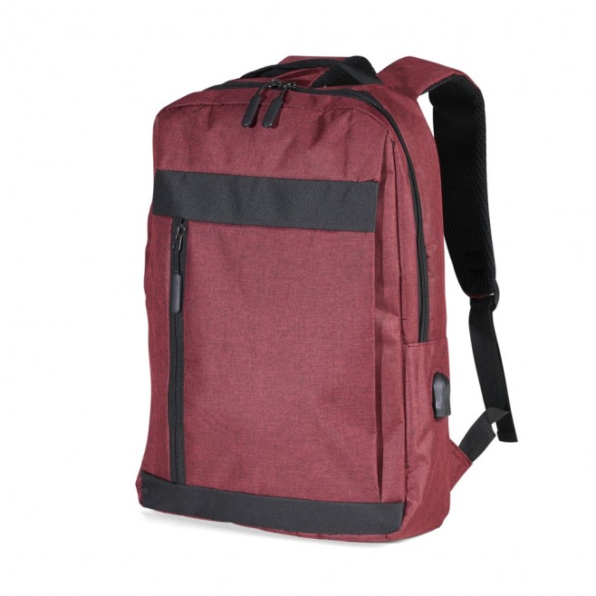 Mochila de Nylon USB 21L Personalizada Mochila de Nylon USB 21L Personalizada