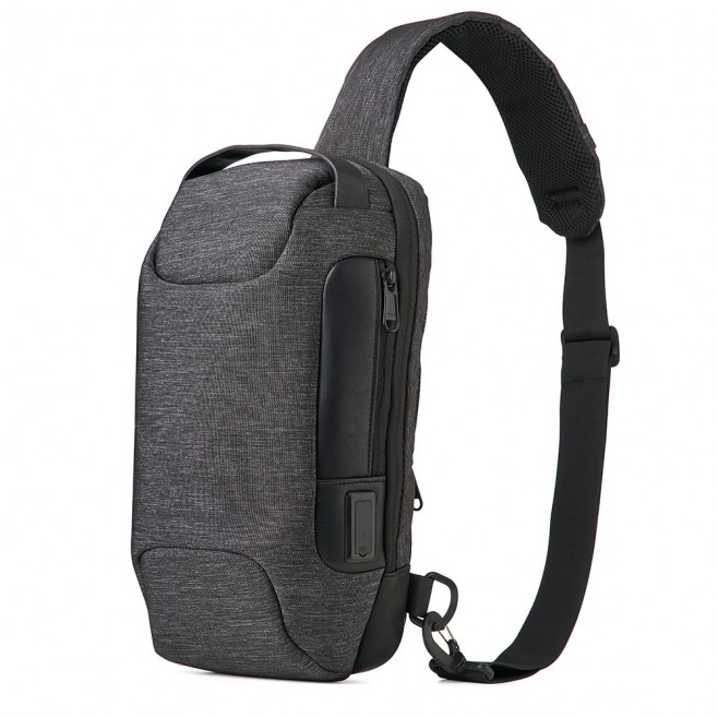Mochila de Ombro Antifurto USB Personalizada Mochila de Ombro Antifurto USB Personalizada