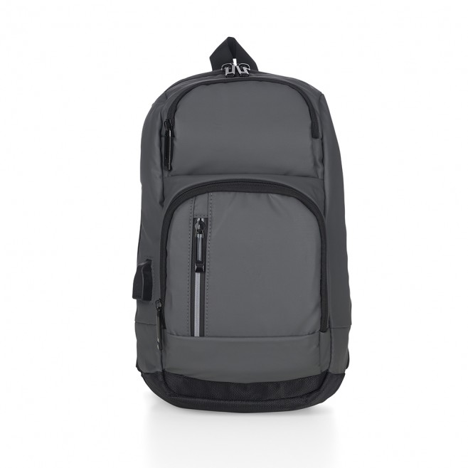 Mochila de Ombro em C. Sintético Personalizada Mochila de Ombro em C. Sintético Personalizada