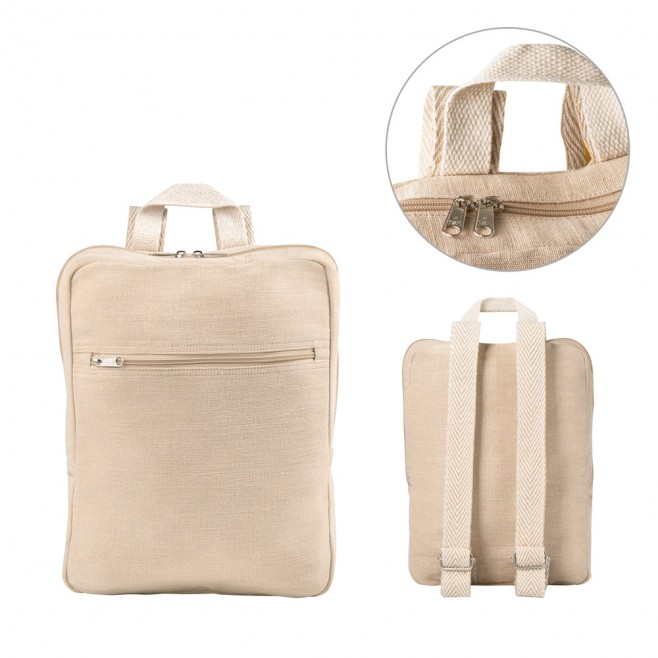 Mochila em Juco Personalizada Mochila em Juco Personalizada