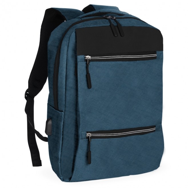 Mochila USB 20L em Nylon Personalizada Mochila USB 20L em Nylon Personalizada
