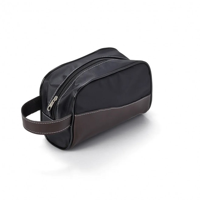 Necessaire de Couro Sintético Personalizado Necessaire de Couro Sintético Personalizado