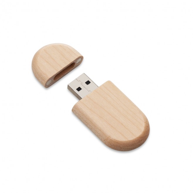 Pen Drive Bambu 4/8GB Personalizado Pen Drive Bambu 4/8GB Personalizado