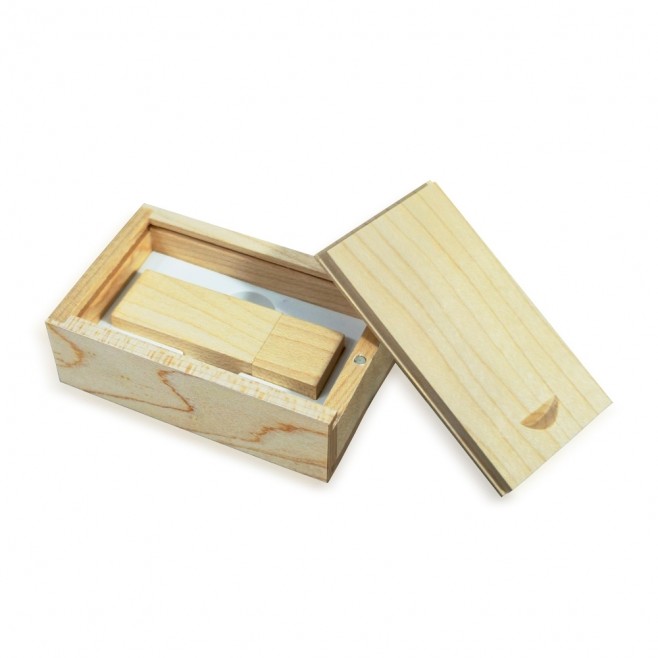 Pen Drive com Estojo em Bambu 4/8/16/32GB Personalizado Pen Drive com Estojo em Bambu 4/8/16/32GB Personalizado