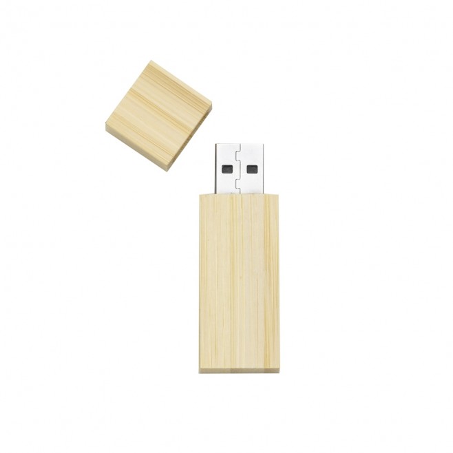 Pen Drive com Estojo em Bambu 4/8/16/32GB Personalizado Pen Drive com Estojo em Bambu 4/8/16/32GB Personalizado