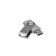 Pen Drive Giratório Metálico Personalizado Pen Drive Giratório Metálico Personalizado