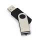 Pen Drive Giratório Metálico Personalizado Pen Drive Giratório Metálico Personalizado