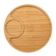 Petisqueira de Bambu 32 x 32 com Divisória para Brinde Petisqueira de Bambu 32 x 32 com Divisória para Brinde
