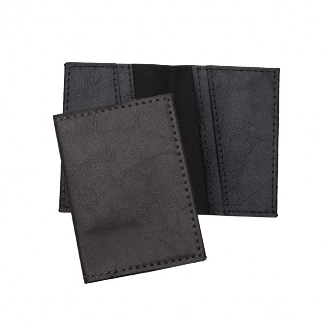 Porta Cartão Couro Sintético Personalizado com Logo Porta Cartão Couro Sintético Personalizado com Logo