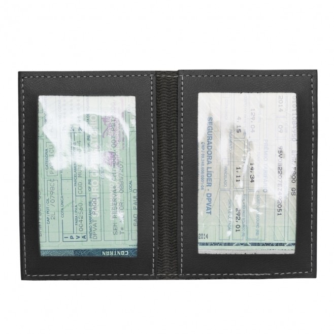 Porta Documento em Couro Sintético para Brinde com Logo Porta Documento em Couro Sintético para Brinde com Logo