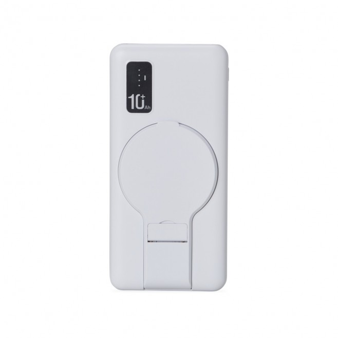 Power Bank 10.000mAh com Carregamento via Indução ou via Cabo Personalizado Power Bank 10.000mAh com Carregamento via Indução ou via Cabo Personalizado