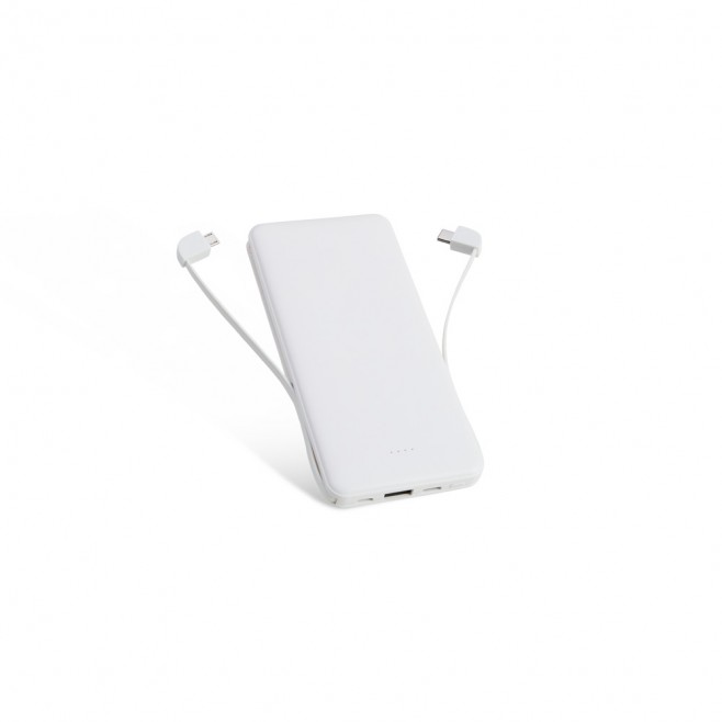 Power Bank 10.000mAh com Carregamento via Indução ou via Cabo Personalizado Power Bank 10.000mAh com Carregamento via Indução ou via Cabo Personalizado