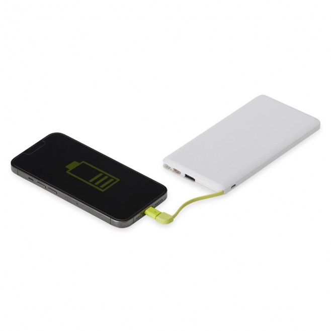 Power Bank 10.000mAh com Indicador LED Personalizado Power Bank 10.000mAh com Indicador LED Personalizado