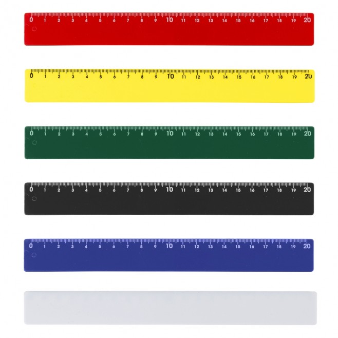 Régua Plástica 20cm Promocional Régua Plástica 20cm Promocional