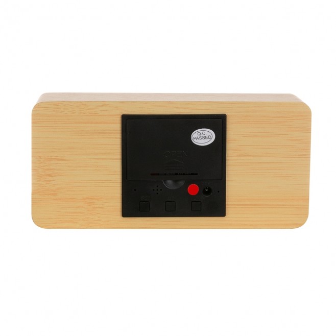 Relógio de Madeira com Display LED Personalizado Relógio de Madeira com Display LED Personalizado
