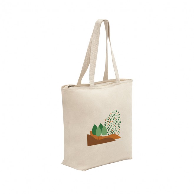 Sacola 100% Algodão com Fecho Personalizada Sacola 100% Algodão com Fecho Personalizada