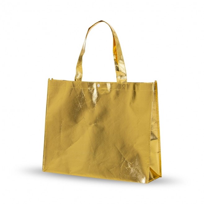 Sacola TNT Metalizada Personalizada Pequena Sacola TNT Metalizada Personalizada Pequena