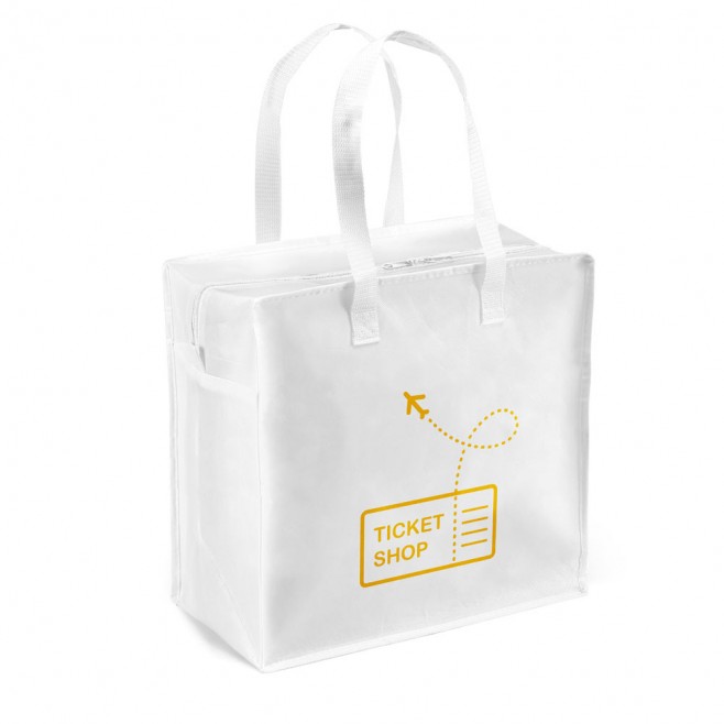 Sacola TNT Retornável Com Ziper Personalizada Sacola TNT Retornável Com Ziper Personalizada