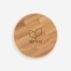 Squeeze de Vidro Com Tampa de Bambu e Infusor Personalizado Squeeze de Vidro Com Tampa de Bambu e Infusor Personalizado