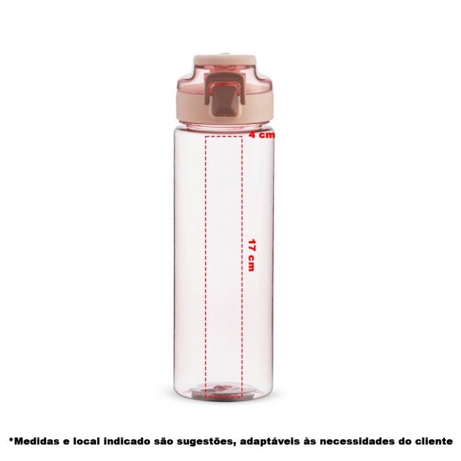 Squeeze Plástico 700ml com Logo Squeeze Plástico 700ml com Logo